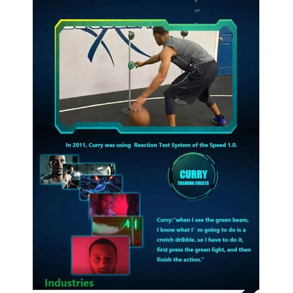 4 Lights 6 Lights Speed And Agility Training Lights For Badminton Tennis