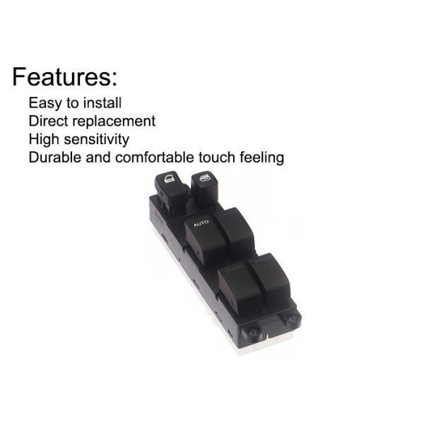 Durable Nissan Power Window Switch , Driver Side Master Window Control Switch