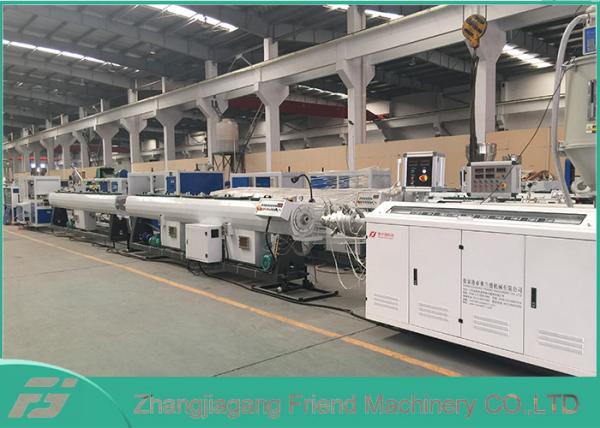Cheap 50~110 HDPE Pipe Extrusion Line HDPE Pipe Making Machine High Productivity for sale