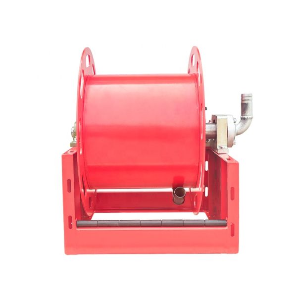 20m Hose Compatible 2" Manual Hose Reel Frame for Heavy Duty Tool Storage