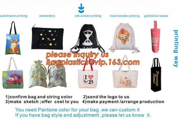 Fashionable promotional natural cotton fabric handle shopping bag,Promotional women lady rope handle cotton canvas chevr