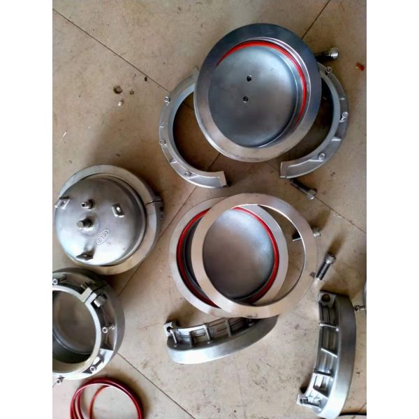 φ180mm Plastic Pipe End Caps For Conveyance Fluids
