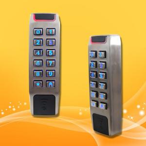 Best Slim Type Standalone Proximity Reader , Wiegand 26 Access Control Rfid Reader wholesale