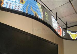 Best P10mm IP43 SMD3528 Soft Flexible Video Display Indoor Full Color 10000dots / M2 wholesale