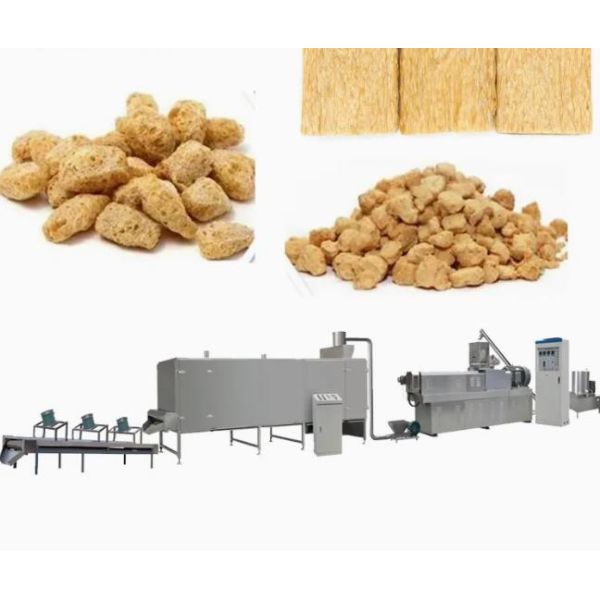 High Efficiency Automatic soybean extruder machine , corn flakes making machine