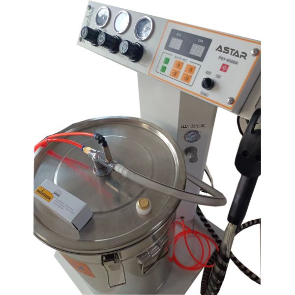 Pg1-6500a Metal Electrostatic Powder Coating Machine 97KV