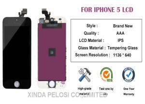 Best Retina Glass Iphone Replacement Screen , 1024*768 Resolution Iphone 5 LCD Screen wholesale