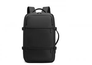 China Anti Theft Password Backpack Black Waterproof Computer backpack 0.69KG With USB Charger on sale