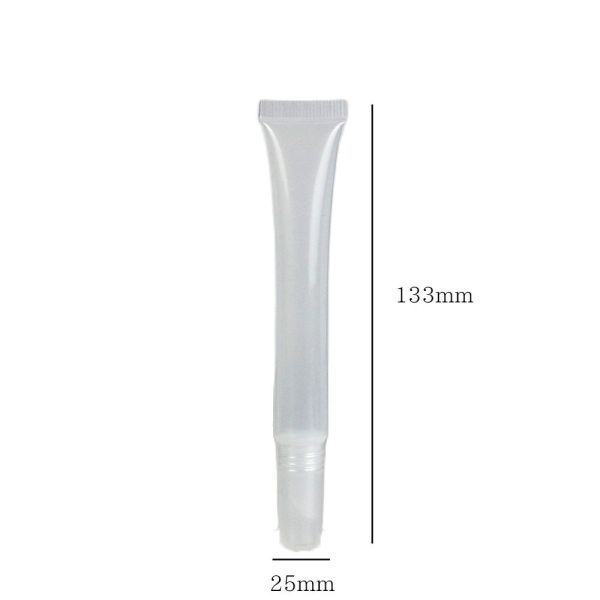Private Label 15ml Empty Lip Gloss Squeeze Tubes ODM Logo