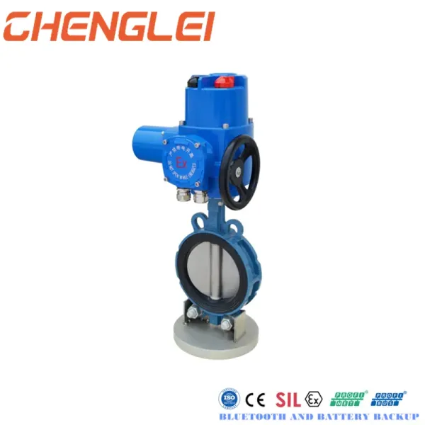 Carbon Steel Partial Turn on-off Fail Safe Electric Valve Actuator for Damper
