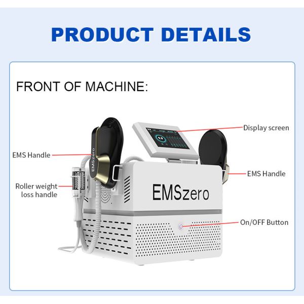 Ultrasonic Muscle Sculptinging Machine Zero Roller RF Body Slimming 13 Tesla