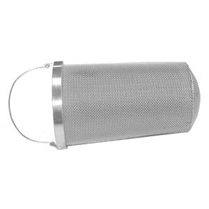 Best 150mm Diameter 400 Microns Mesh Cylinder Strainer Micro Porous wholesale