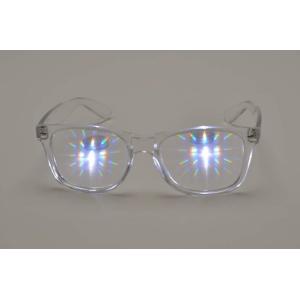 Hony 3D Fireworks Glasses Clear Frame , PC 3D Glasses
