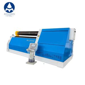 CNC Hydraulic 4 Roll Plate Bending Machine Round Curved Tapered Workpieces Forming