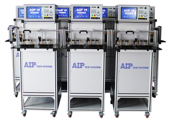 Cheap Electrical Fan Motor Testing Machine , AC Hipot Test Equipment Clear Interface for sale