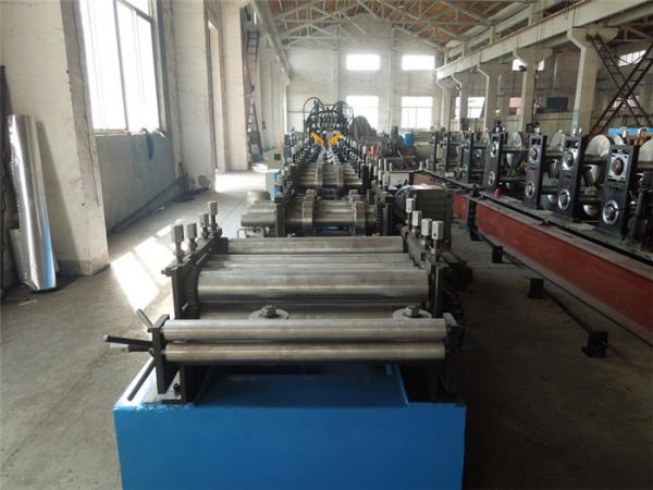 High Frequency PLC CZ Purlin Roll Forming Machine with Gear Box Transmission