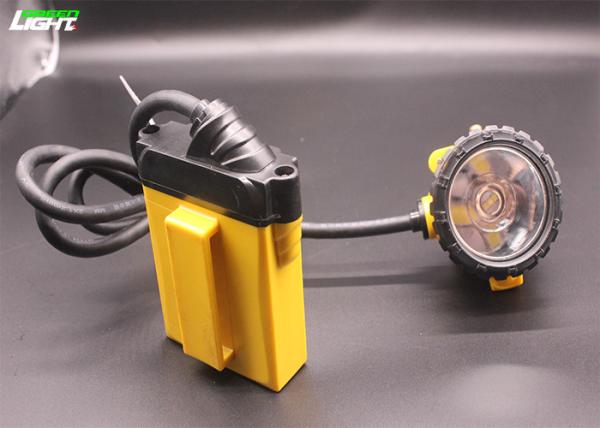 Cheap SAMSUNG Battery 25000Lux 10.4Ah Corded Mining Lamp 348lum for sale