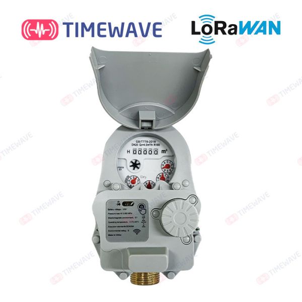 Intelligent Wireless Water Flow Meter LoRaWAN Water Consumption Management