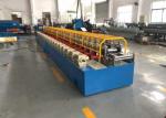 PLC Octagonal Pipe Rolling Shutter Profile Machine With Flying Saw Cutting