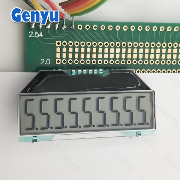 Cheap Custom LCD Display TN Segmented COG PIN Without Backlight For Water Meters for sale